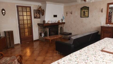 Gîte La Providence Beaucens - Salon2